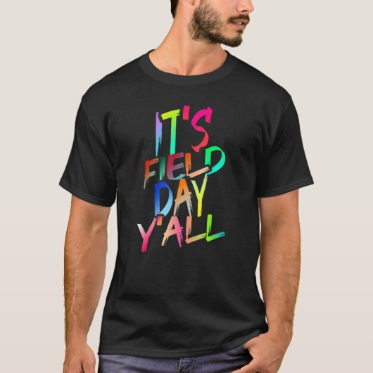 フィールドデイY'all先生分隊先生スチュデン Tシャツ (正面)