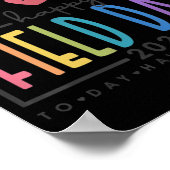 フィールドデーに来たばかりだ – School Field Day Sch ポスター (角)