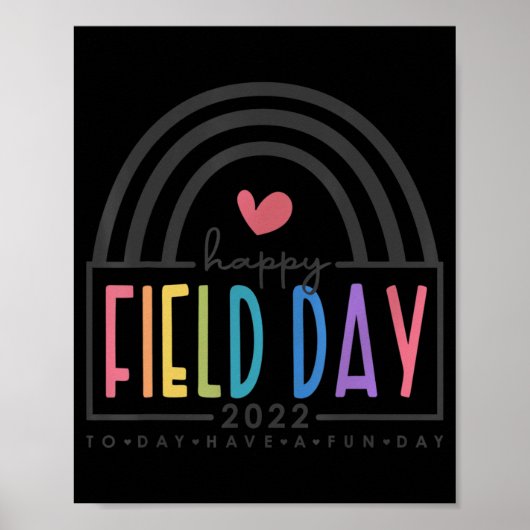 フィールドデーに来たばかりだ – School Field Day Sch ポスター (正面)