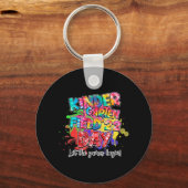 フィールドデー2022幼稚園ゲームを開始Ki キーホルダー (正面)