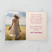 フィールドドーター誕生日カード サンキューカード (内部)