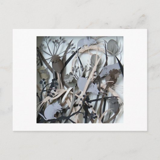 フィールドネズミ ポストカード (正面)