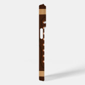 フィールドパーソナライズされたでグリッド鉄サッカー Case-Mate iPhoneケース (裏面 / 右)