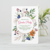 フィールドフラワーズ招待状 招待状 (スタンド正面)