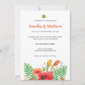 フィールドフラワーズ ウェディング 招待状 (正面)