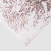 フィールドフランスのヴィンテージランドスケープ切り離し 薄葉紙 (詳細)