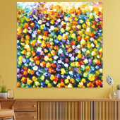 フィールドブーケ キャンバスプリント (インサイチュ (リビング))