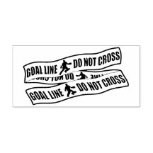 フィールドホッケーおもしろいゴアリーカスタムスタンプ