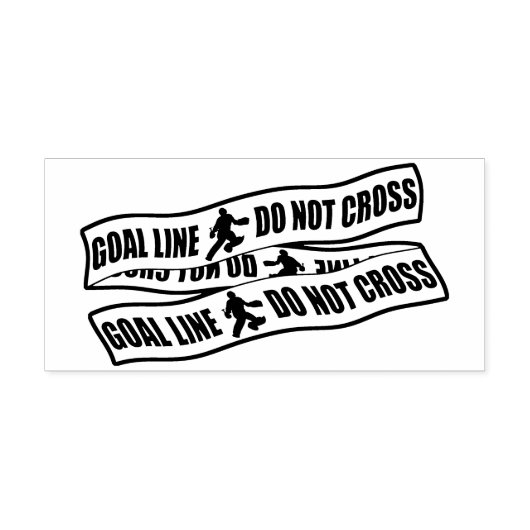 フィールドホッケーおもしろいゴアリーカスタムスタンプ セルフインキングスタンプ (デザイン)