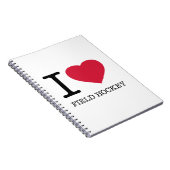 フィールドホッケーが大好き ノートブック (右側)