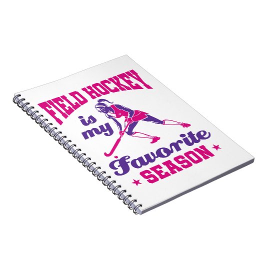 フィールドホッケーが私のシーズお気に入りのン ノートブック (右側)