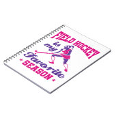 フィールドホッケーが私のシーズお気に入りのン ノートブック (左側)