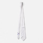 フィールドホッケーの棒 ネクタイ (裏面)