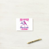 フィールドホッケーは私のシーズンお気に入りのだ ポストイット (デスク上)