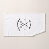 フィールドホッケーは私の超大国だ ハンドタオル (ハンドタオル)