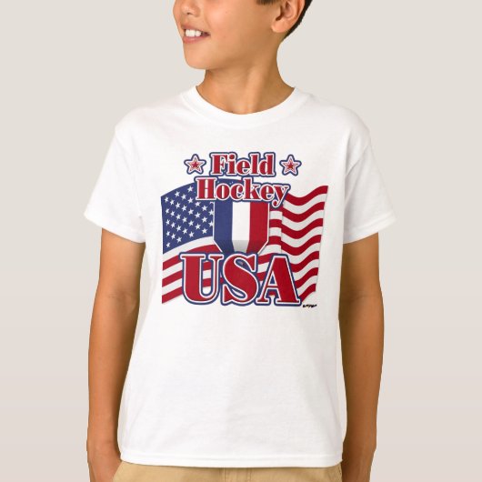 フィールドホッケーアメリカ Tシャツ (正面)