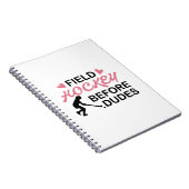 フィールドホッケーガール ノートブック (右側)