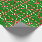 フィールドホッケークリスマスプレゼント ラッピングペーパー (角)