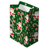 フィールドホッケークリスマスホリデーミディアム抱き枕 ミディアムペーパーバッグ (正面アングル)