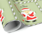 フィールドホッケークリスマス ラッピングペーパー (ロールコーナー)