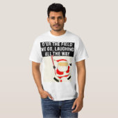 フィールドホッケークリスマス Tシャツ (正面フル)