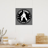 フィールドホッケーゴアリー引用文ポスタープリント ポスター (キッチン)