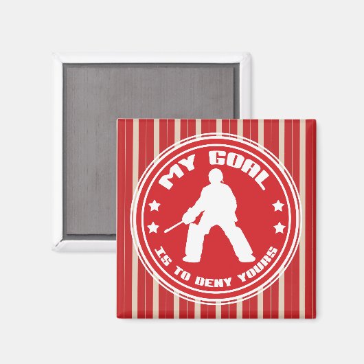 フィールドホッケーゴアリー引用文 マグネット (正面/裏面)