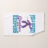 フィールドホッケーゴリーがキーパー ハンドタオル (ハンドタオル)