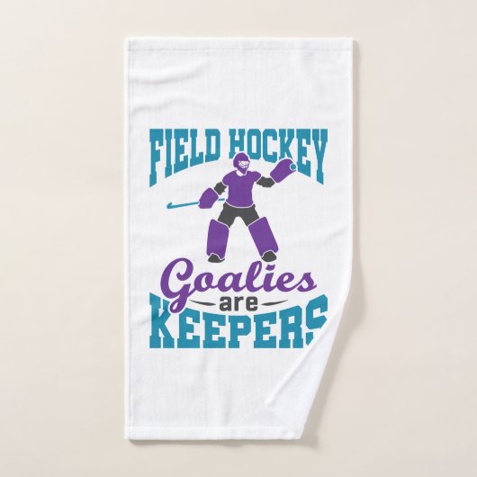 フィールドホッケーゴリーがキーパー ハンドタオル (ハンドタオル)
