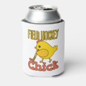 フィールドホッケーシック女性女子 缶クーラー (缶裏面)