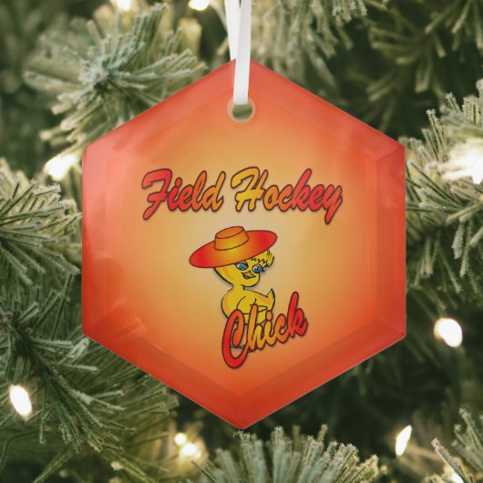 フィールドホッケーシック#5 ガラスオーナメント (インサイチュ)