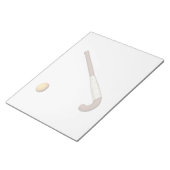 フィールドホッケースティック&ボール ノートパッド (アングル)