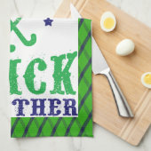 フィールドホッケーチームがお茶タオルを貼り合わせる キッチンタオル (四つ折り)