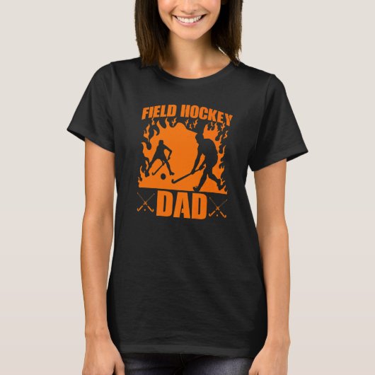 フィールドホッケーパパ Tシャツ (正面)