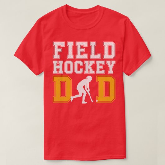 フィールドホッケーパパ Tシャツ (デザイン正面)