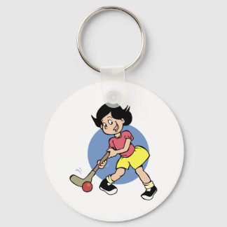 フィールドホッケープレーヤー キーホルダー