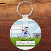 フィールドホッケープレーヤー – メス キーホルダー (正面)