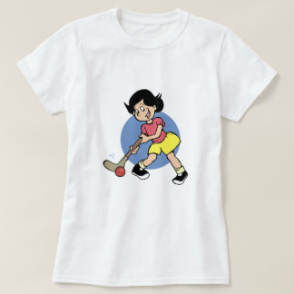 フィールドホッケープレーヤー Tシャツ