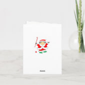 フィールドホッケーホリデーカード シーズンカード (裏面)