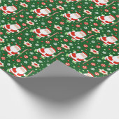 フィールドホッケーホリデーギフトラッピング紙 ラッピングペーパー (角)