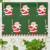 フィールドホッケーホリデーギフト キッチンタオル (折り畳み)