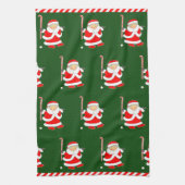 フィールドホッケーホリデーギフト キッチンタオル (縦)