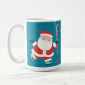 フィールドホッケーホリデーギフト コーヒーマグカップ (左)