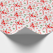 フィールドホッケーホリデーギフト ラッピングペーパー (角)