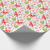 フィールドホッケーホリデーギフト ラッピングペーパー (角)