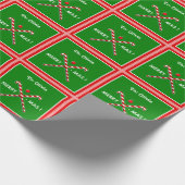 フィールドホッケーホリデーギフト ラッピングペーパー (角)