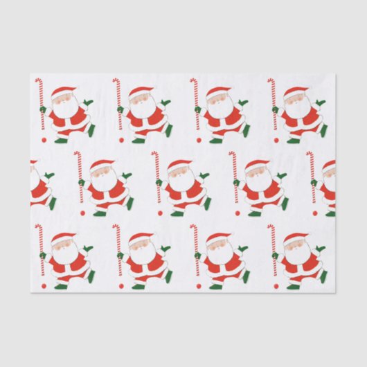 フィールドホッケーホリデーギフト 薄葉紙 (正面)