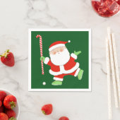 フィールドホッケーホリデーパーティー スタンダードカクテルナプキン (インサイチュ)