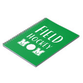 フィールドホッケーママ ノートブック (左側)