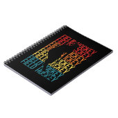 フィールドホッケーレトロヴィンテージ ノートブック (左側)